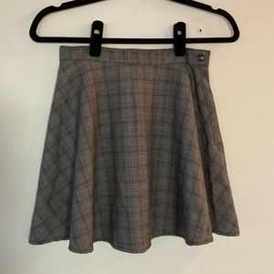 American Apparel Plaid Circle Skirt